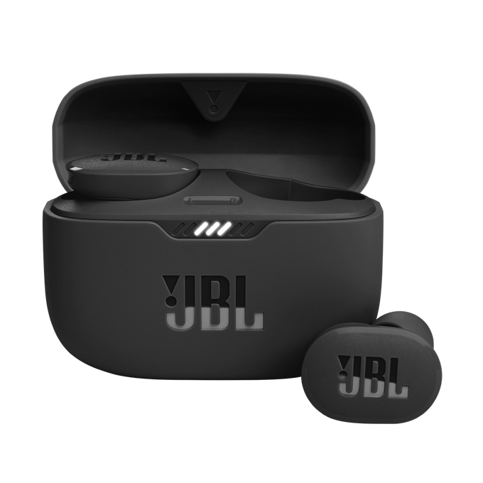 JBL Tune 130NC TWS - Black - True wireless Noise Cancelling earbuds - Hero image number null